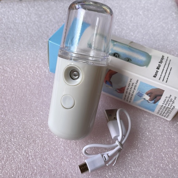 Nano portable facial mist moisturizing hydrating skin sprayer NIB - Picture 5 of 6